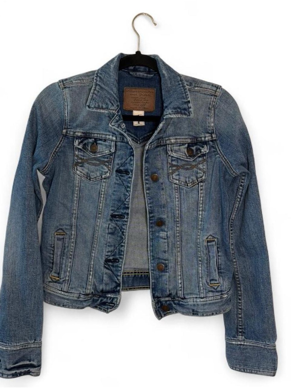 Abercrombie & Fitch Blue Denim Jacket